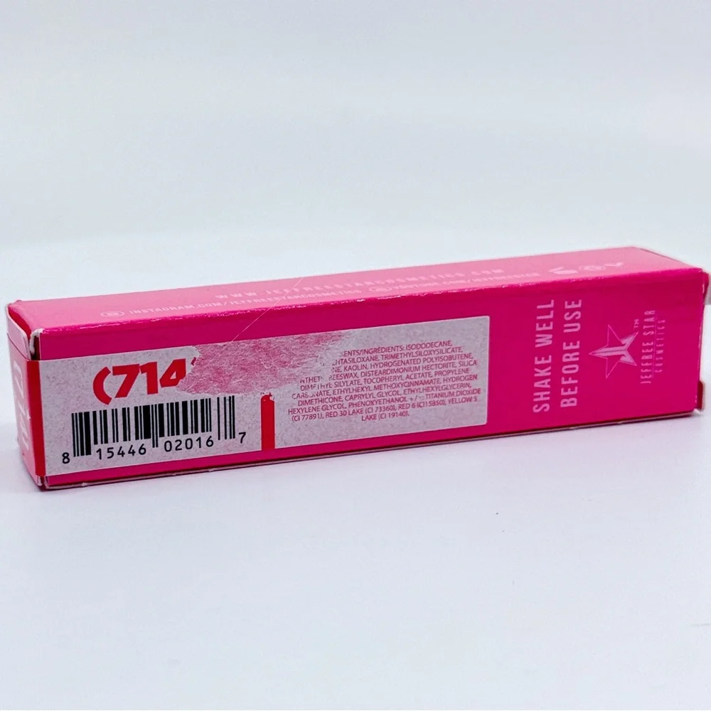 🩰 Jeffree Star 714 Velour Liquid Lipstick Soft Coral Matte • New In Box 🩰